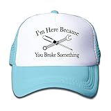 ボーイズ メッシュキャップ 通気性 大人気 旅行 メッシュハット ねじキット 壊れた 日焼け止め 帽子 カジュアル ストーリート系ライトブルー プリント付き 無地