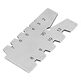 1本のステンレススチールねじゲージ、耐久性のあるネジ式ねじゲージ正確な30度の研削ゲージ検査ツール