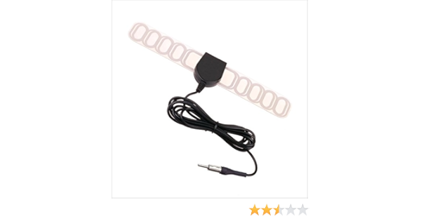 Amazon 国内am Fm周波数 専用設計車や家庭で Vics対応 Fm Amアンテナ 超高感度 貼り付けアンテナ 並行輸入品 ラジオアンテナ 車 バイク