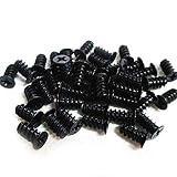 Easycargo コンピューターケース ファンネジ PC ファンネジ 60mm 70mm 80mm 92mm 120mm 140mm, PC冷却ファン用 50個パック