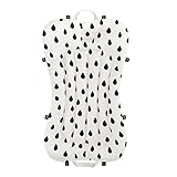 【modern rain】お昼寝マット　お昼寝布団　マットと枕が一体型、ふわふわブランケット&収納バック付き、軽量で持ち運び簡単、100%HAND MADE