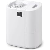 アイリスオーヤマ 加湿器 スチーム式(加熱式) 超音波式 ハイブリット式 サーキュレーター加湿器 加湿量 550ml タンク容量 3.7L 15畳 6.7時間連続加湿 タイマー機能 HCK-5520-W ホワイト
