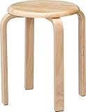 パール金属 スタッキングスツール ナチュラル V-II N-9839