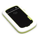 Walnutt BB 9900 ケース Bumper , white green【 ウォルナット ブラックベリー9900 ケース バンパー , ホワイトグリーン 】
