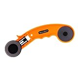 【ノーブランド品】 2つの刃　ロータリーカッター　工芸用具　キルター縫う　セーフティ　円形刃