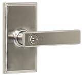 Weslock 03740PNPNSL23 Utica Lever, Satin Nickel [並行輸入品]
