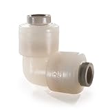 Parker F6EU6 Parker F6EU6 Kynar PVDF Elbow Union - 3/8 x 3/8 [並行輸入品]