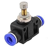 8mmx8mmチューブスピードコントロールクイックコネクタ空気圧フィッティングでプッシュ