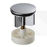 ポップアッププラグバスルームBasin Wasteクロムメッキby Arian