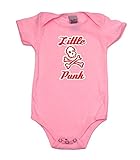 Little Punk Rocker Baby服キュートBoy & Girl Bodysuits |パンクロックベビーギフト US サイズ: S カラー: ピンク