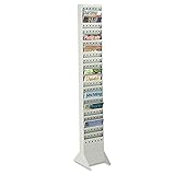Safco 23-pocketスチールマガジンラック