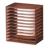 吉川国工業所 ライフモデュール DVDラック ブラウン LM-11