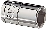 SK Hand Tool 40911 6 Point 11/32-Inch Standard Drive Socket, 1/4-Inch, Chrome [並行輸入品]