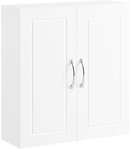 Amazon｜SoBuy 吊り戸棚 洗面所収納 壁面 壁掛け棚 ランドリーラック