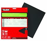 Task Tools PWD54220 9-Inch by 11-Inch Waterproof Silicon Carbide Sandpaper 220 Grit 5-Pack [並行輸入品]