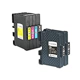 【pomme】 GC41K GC41C GC41M GC41Y 4色セット ＋ GC41K×2 顔料 お得な6本セット リコー対応 互換インク 残量表示機能付 ISO14001/ISO9001認証工場 (GC41 GC41H)