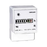 Grasslin by Intermatic UWZ48-120U Screw Terminals, 120v, 60hz Ac Hour Meters Surface Mount [並行輸入品]