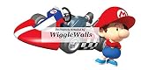 6 " Young Boy Kid Super Mario Wii Kart取り外し可能な壁デカールステッカーアートNintendoホーム装飾 – 6 by 4 1 / 2インチ