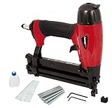 Powermate VX BNCS2P 18-Gauge 2-in-1 Brad Nailer/Narrow Crown Stapler, Red [並行輸入品]
