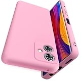 Moto G64 5G 用 ケース Moto G54 5G 用 ケース 米軍MIL規格 耐衝撃 TPU リキッド シリコン カバー ストラップホール付き 薄型 軽量 モトローラ モト G64 5G 対応 スマホカバー 耐久性 柔軟性 擦り傷防止 落下防止 指紋防止 防塵カバー ピンク