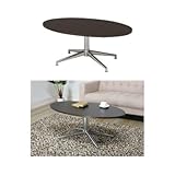 オーバルテーブル エディ JC-0538 DBR (ダークブラウン)