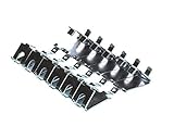 Victory 99148004S Zinc Shelf Clip for Square Slot Pilaster (Pack of 12) [並行輸入品]