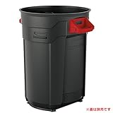ラウンドダストボックス120 イメージ：ブラック BMTCU32 Suncast アメリカ輸入品 ポリバケツ