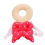 YideaHome天使の翼　可愛い 赤ちゃんのごっつん防止 天使のパッド 安全パッド 超軽量 ベビー 頭を保護 セーフティー エンジェルリング 枕 リュックタイプ 安全台 子供用 プロテクター ひも調
