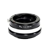 Pixco レンズ マウント アダプター Nikon G マウントレンズ - Canon EOS R マウント カメラ対応Canon RP R