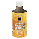 ニッペ WOOD LOVE 水性ウレタンニス エボニーブラック 250ML