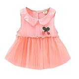 Cutelove 子供ドレス ワンピース 女の子 チュチュドレス 可愛い 夏 袖なし ベビー ドレス 素敵 プリンセスドレス
