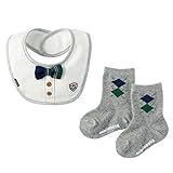 MIKIHOUSE(ミキハウス)専用BOX付き スタイ＆ソックスセット サイズ無し,紺