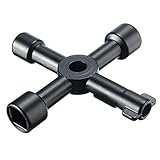 Beho-トレインエレベーターキャビネットバルブ用の4 in 1 Triangle Squareユニバーサルクロスキー