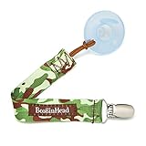 PaciGrip 赤ちゃんのおしゃぶりホルダー & クリップ あらゆる全てのおしゃぶりに適合 Camo