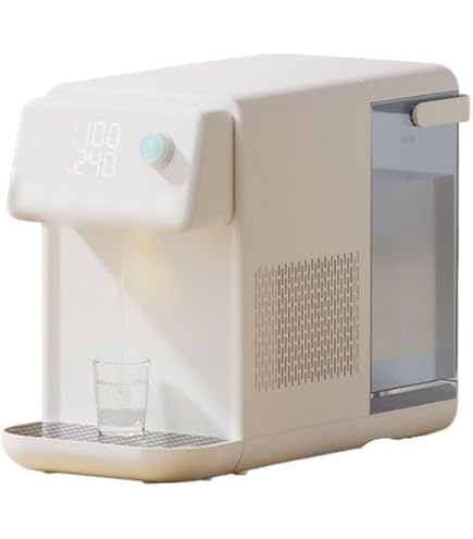 新品未使用 3秒即湯！卓上ウォーターサーバー・多機能ウォーターディスペンサー Amazon.co.jp: タッチパネル式卓上浄水型ウォーターサーバー 3秒瞬熱
