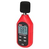 Perfk LCD　サウンドメーター　デジタル　自動　赤　液晶　音量計　0~40℃　3.0-3.5V　30〜130dB　騒音計　　　　