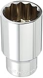 トネ(TONE) ディープソケット(12角) HP4D-36L 差込角12.7mm(1/2") 二面幅36mm