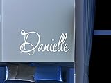 ダニエル・男の子女の子部屋保育園ベビーキッズ名前ビニール壁引用ステッカー