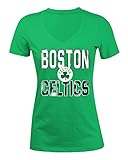 NBA Women 'sベビー半袖VネックTシャツ M グリーン