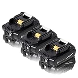 Rebuild Store (リビルド ストア) マキタ 18vバッテリー 薄型 1830 互換バッテリー マキタバッテリー マキタ18V 2.5Ah 3個セット