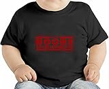 Boob Trick Red Empire Edition オーガニックベビーTシャツ 12 - 18 Months