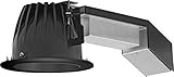 RAB Lighting RDLED4R12-80YN-B-B RND 12W 35K Dim Triac 80-Degree Cone Ring, Black [並行輸入品]