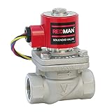 ヨシタケ　電磁弁　レッドマン　ピストン式　通電時開形 定格電圧AC100V　50/60Hz兼用 SCS製　最高圧力1.0MPa　ねじ込み接続　接続口径40A　本体SCS　最高温度180℃　型式DP-1