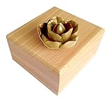 リビングルームのベッドルームのオフィステーブルのための小さなフラワーオルゴールの装飾