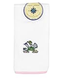 NCAA Notre Dame Fighting Irish新生児Burpパッド刺繍入りFighting Irishロゴ