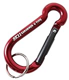 SK11 アルミカラビナ C SAC-550Cレッド