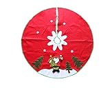 クリスマスツリーのスカートのパターンの新クリスマスデコレーション