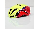 Osize 大人用調節自転車ヘルメットワンピース換気サイクルヘルメット（イエロー+レッド）