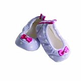 ビジュー&ビー 水玉エレガントバレーシューズ パープル 11.5cm BBT-SZ03-PU