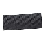 LuDa 125x75mm 0.5MM / 1.0MM / 2.0MM / 3.0MM3Kカーボンファイバープレート織りパネルシート - 125x75x0.5mm